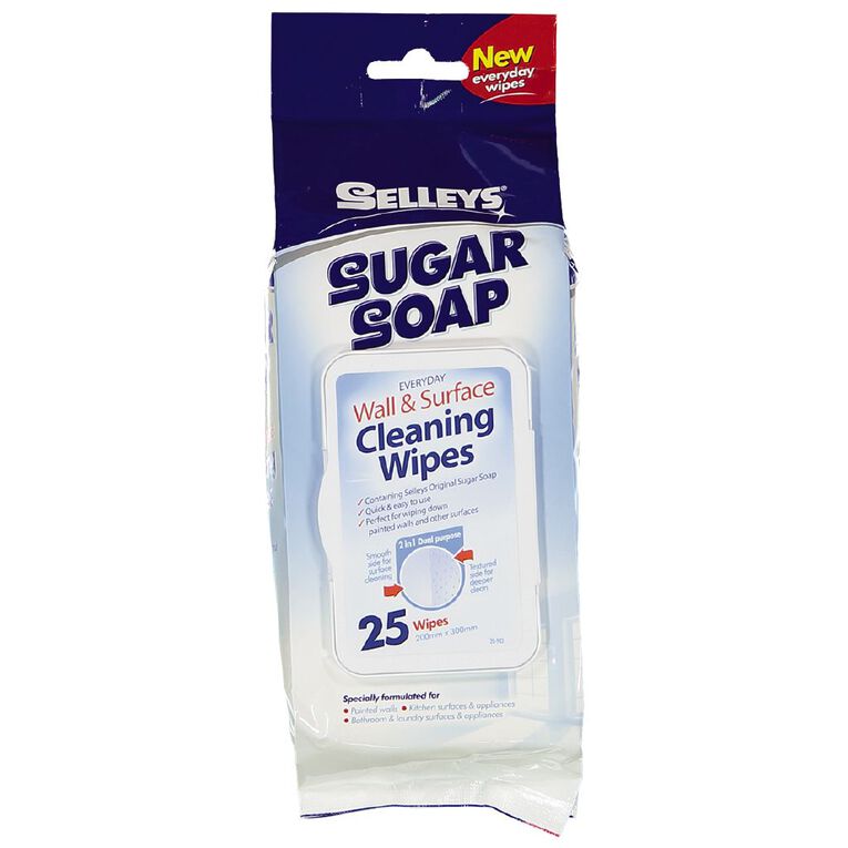 Selleys Sugar Soap Wipes, , hi-res