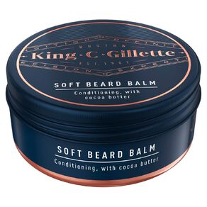 king c gillette soft beard balm 100 ml