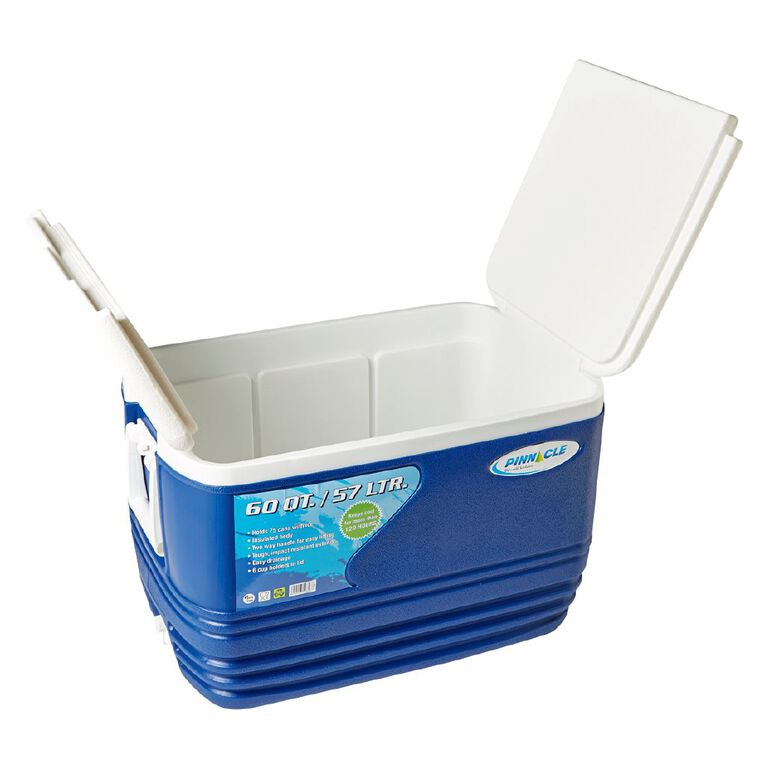 Pinnacle Chilly Bin 57L Blue/White One Size Blue/White The Warehouse