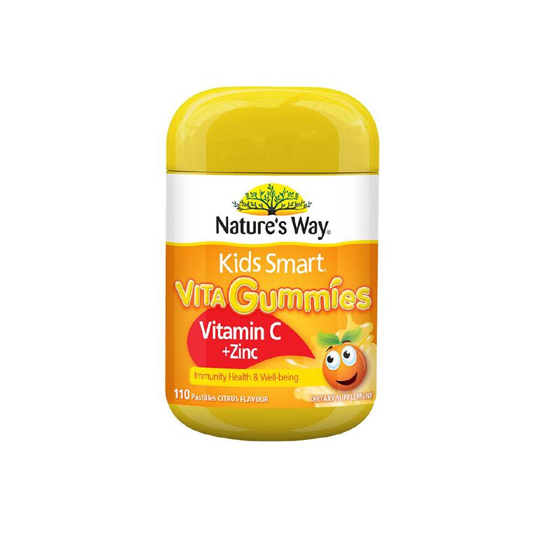 Nature's Way Kids' Smart Vita Gummies Vitamin C & Zinc 110s, , hi-res
