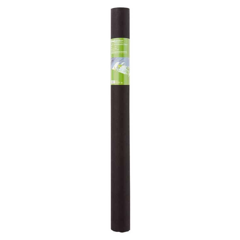 Kiwi Garden Non-Woven Black Weedmat 1m x 20m, , hi-res