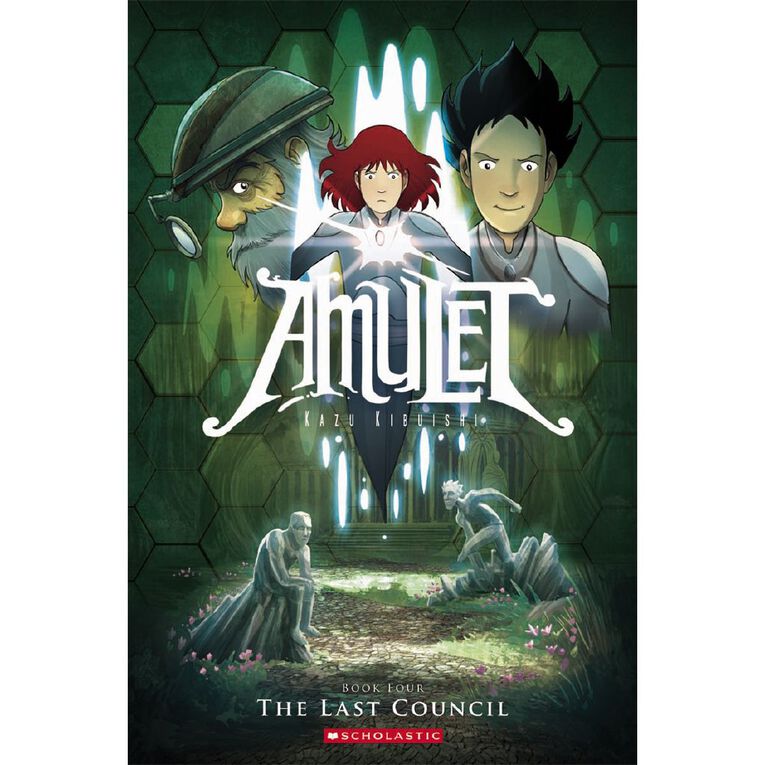 Amulet #4 The Last Council by Kazu Kibuishi, , hi-res