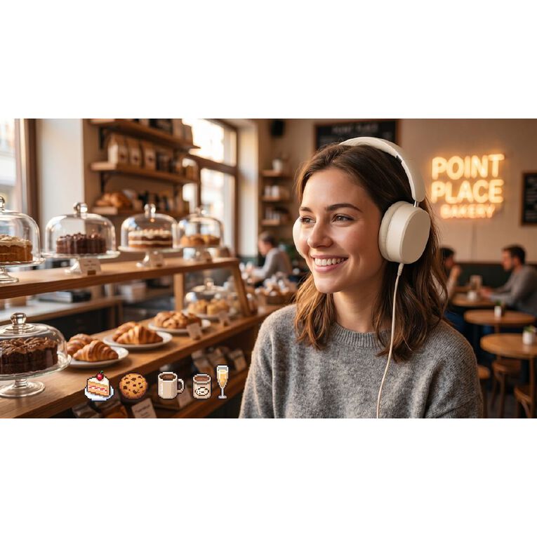 Veon USB-C Wired Headphones VNQ1104BNE, , hi-res