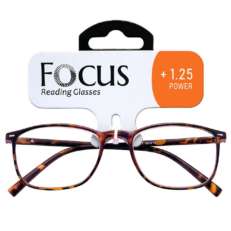 Focus Reading Glasses Milan +1.25, , hi-res