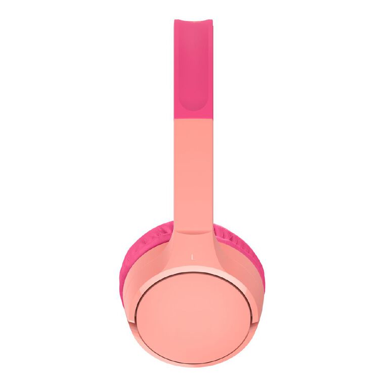 Belkin SoundForm Mini 2 Wireless On-Ear Kids Headphones Pink, , hi-res