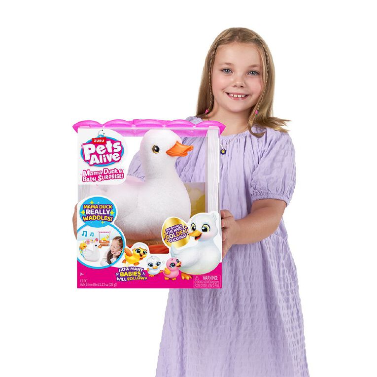 Zuru Pets Alive Mama Duck & Baby Surprise, , hi-res