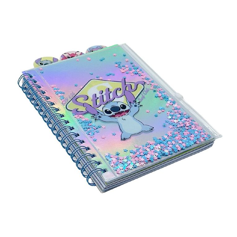 Stitch A5 Spiral Pouch Notebook, , hi-res