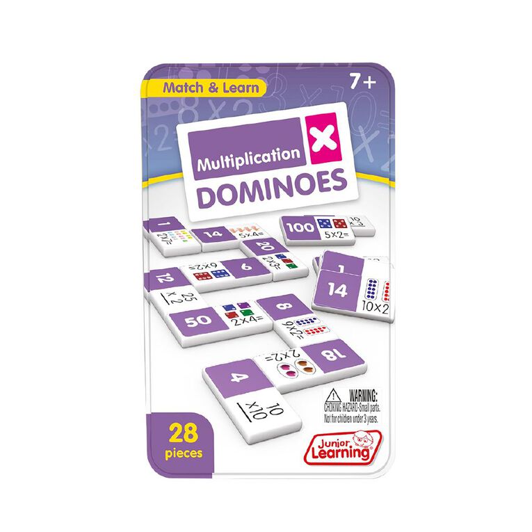 Junior Learning Multiplication Dominoes, , hi-res