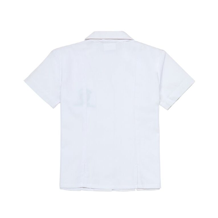 Schooltex Reignier Catholic School Short Sleeve Blouse with Embroidery, White, hi-res