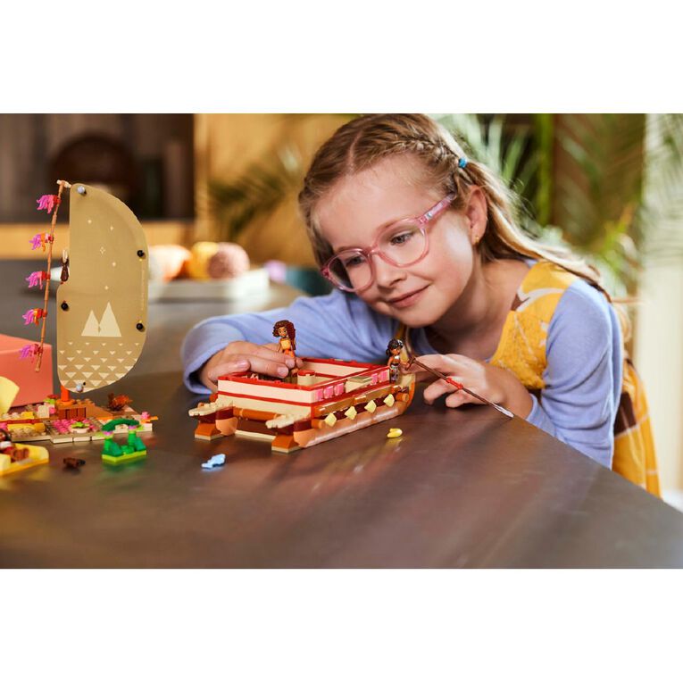 LEGO Disney Princess Moanas Adventure Canoe 43270, , hi-res