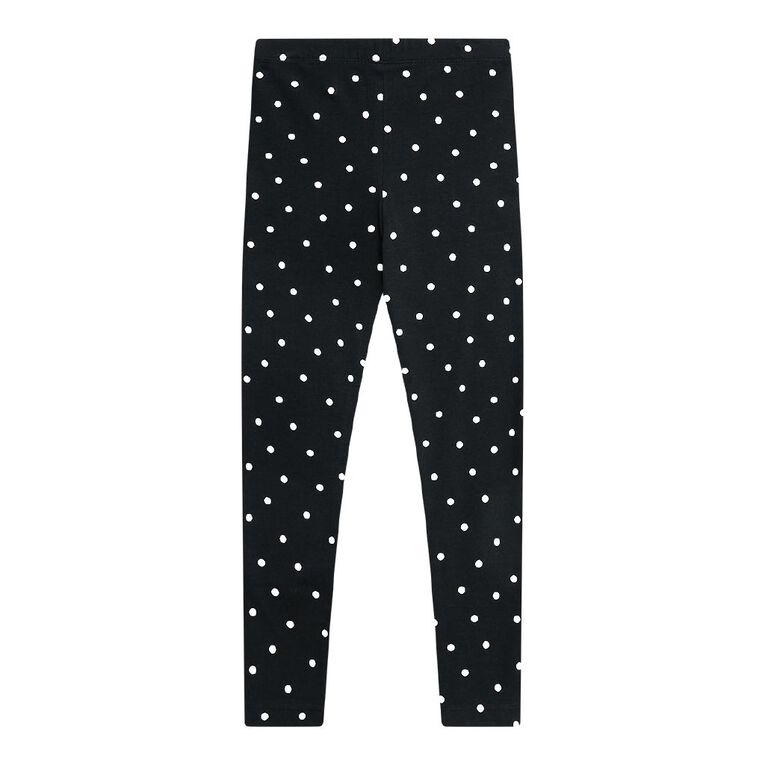 Young Original All Over Print Leggings, Black, hi-res