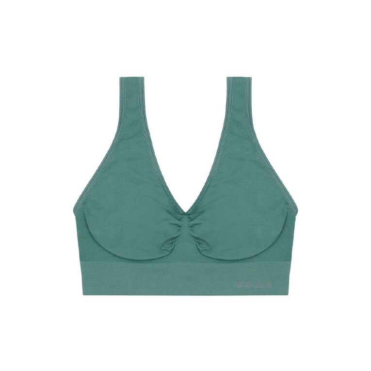 B FOR BONDS Women's Comfy Crop, Green Light, hi-res