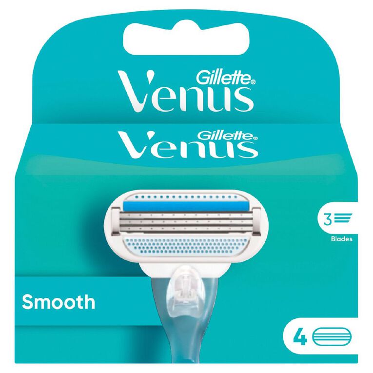 Gillette Venus Smooth Cartridge 4 Pack, , hi-res
