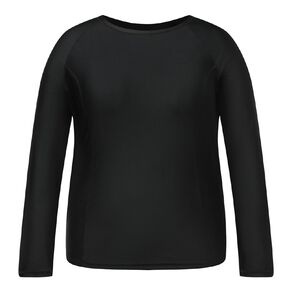 H&H Curve Women's Curve Size Long Sleeve Rash Top