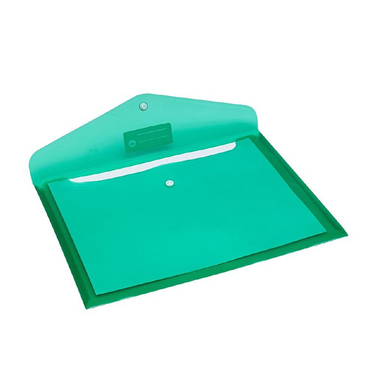 WS Colour Pop Document Wallet Dome Green, , hi-res
