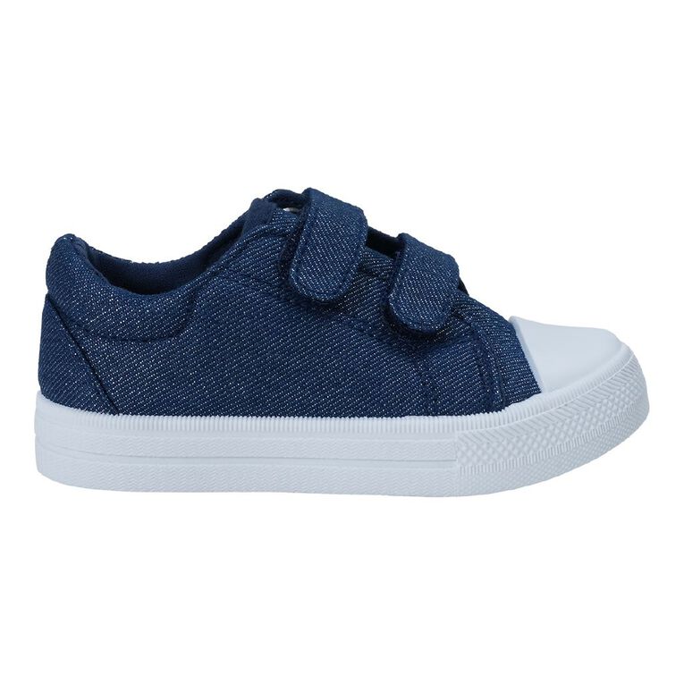 Young Original Junior Kids' Sparkle Sneakers, Navy, hi-res