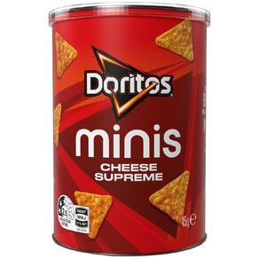 doritos tortilla chips cheese supreme, 45g 1 each