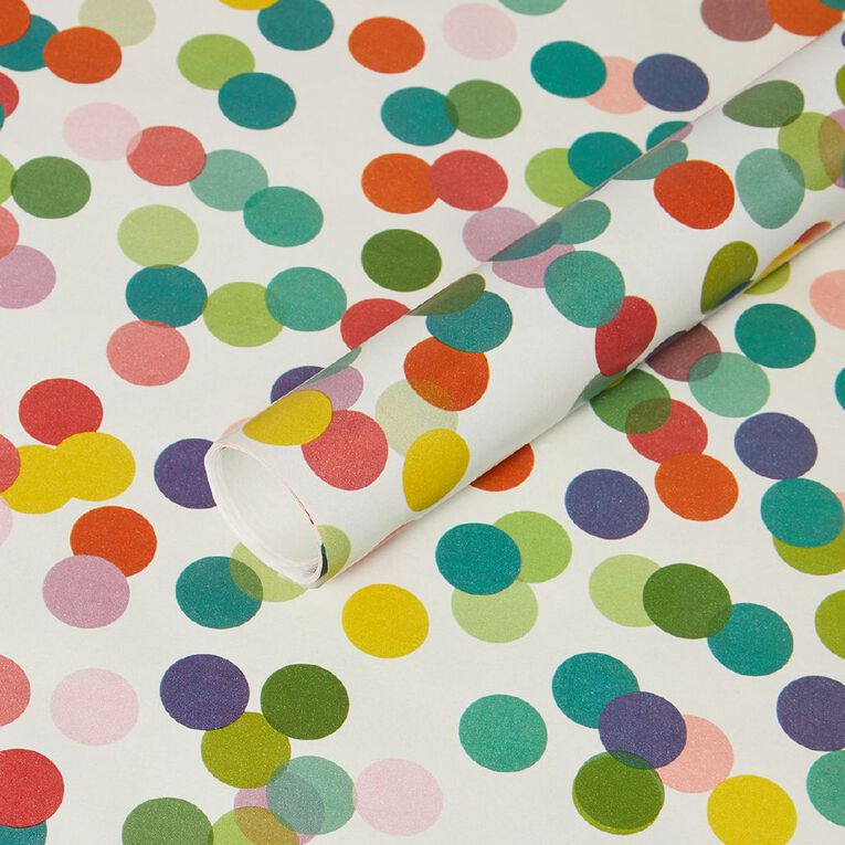 Party Inc Gift Wrap 60cm x 5m Assorted, , hi-res