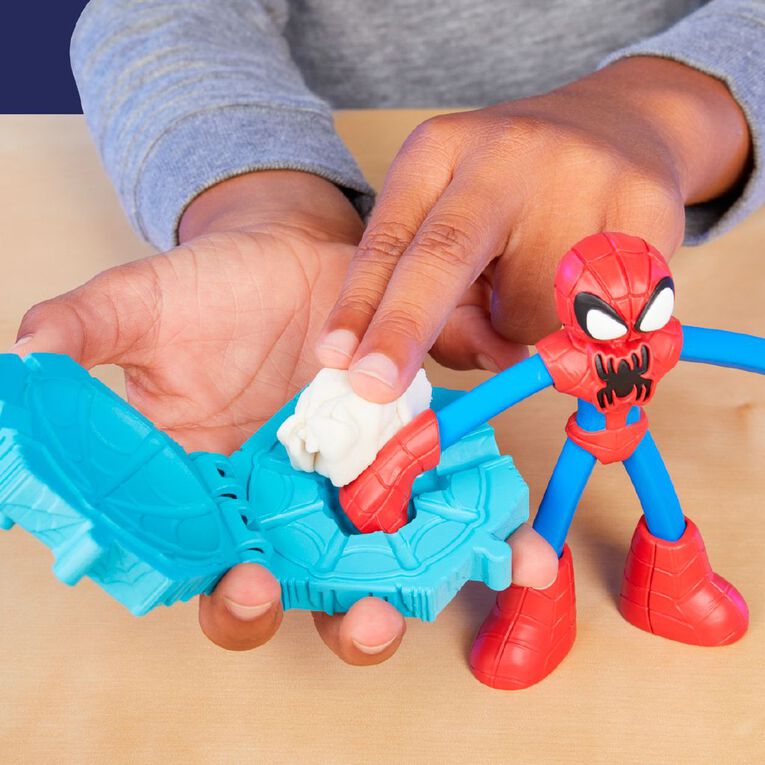 Play-Doh Spiderman Launch and Slice Battle, , hi-res