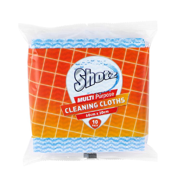 Shotz Cleaning Cloths 10 Pack