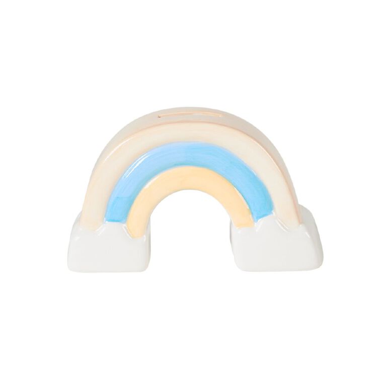 Living & Co Kids Rainbow Shaped Money Box, , hi-res