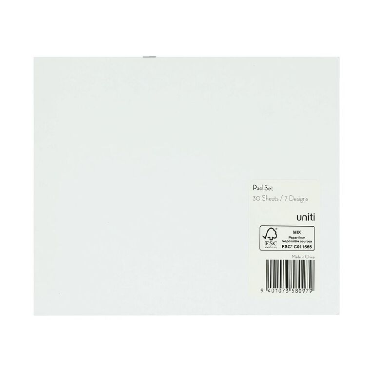 Uniti Pad Set 7in x 6in, , hi-res