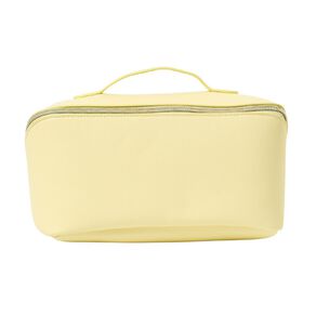 poppi toiletry bay wide open zip yellow 1 each