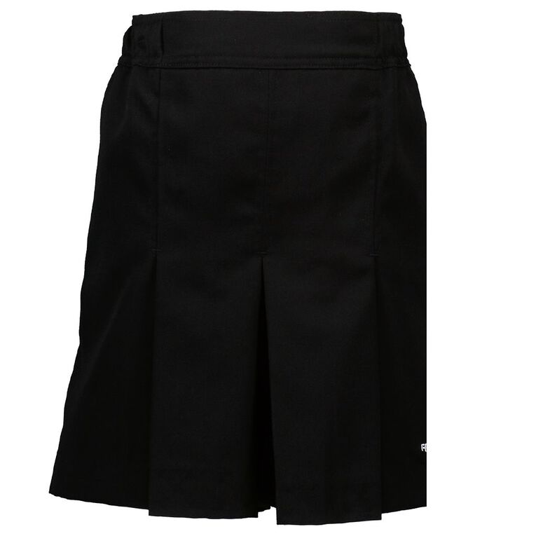 Schooltex Frankton School Skort with Embroidery, Black, hi-res
