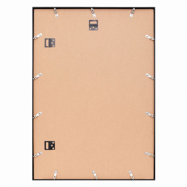 Living & Co Platinum Poster Frame A2/A3 Black, , hi-res