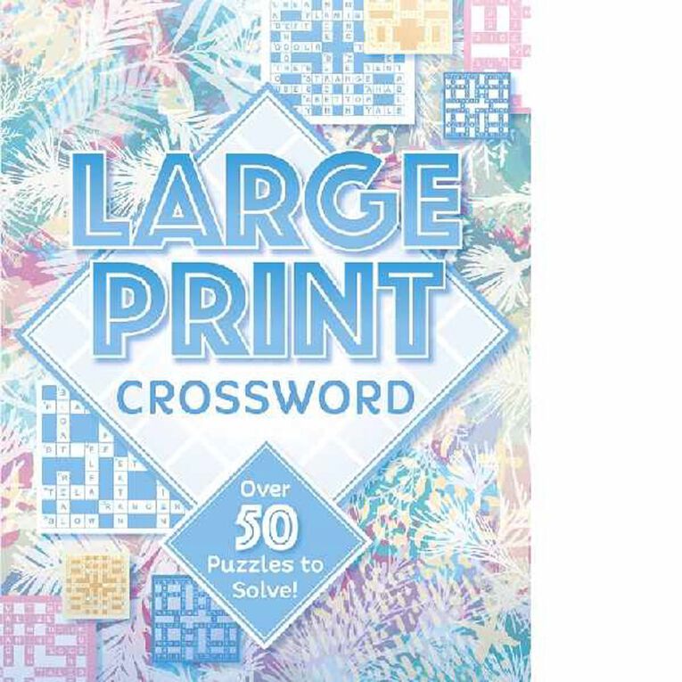 Large Print Puzzles: Crossword, , hi-res