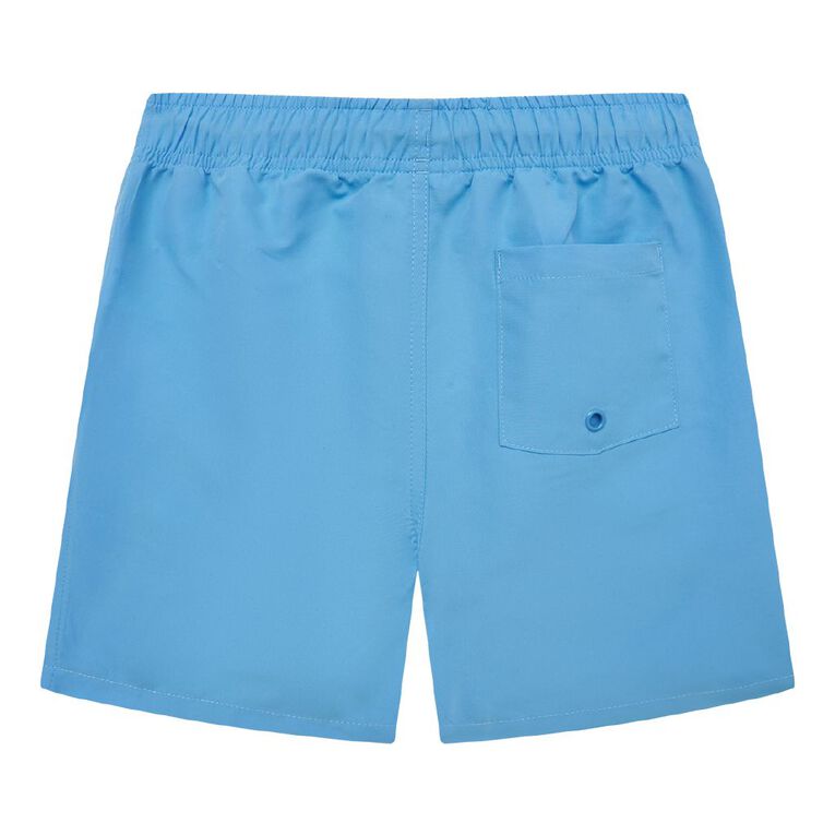 Young Original Microfibre Swim Shorts, Blue Mid, hi-res