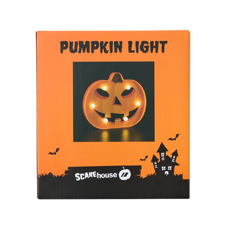 Scarehouse 6 LED Pumpkin Light Decoration, , hi-res