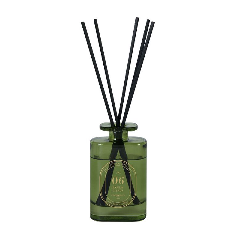 Living & Co Noir Reed Diffuser 06 Basil & Citrus 150ml, , hi-res