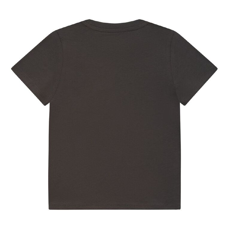 Young Original Print Short Sleeve Tee, Grey Dark, hi-res