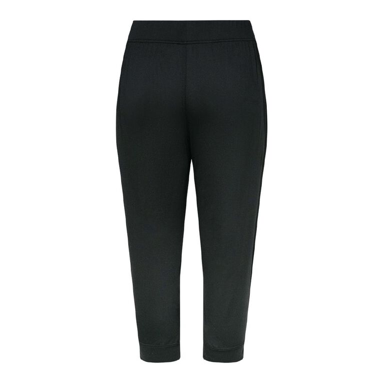 Active Intent Women's Crop Joggers, Black, hi-res