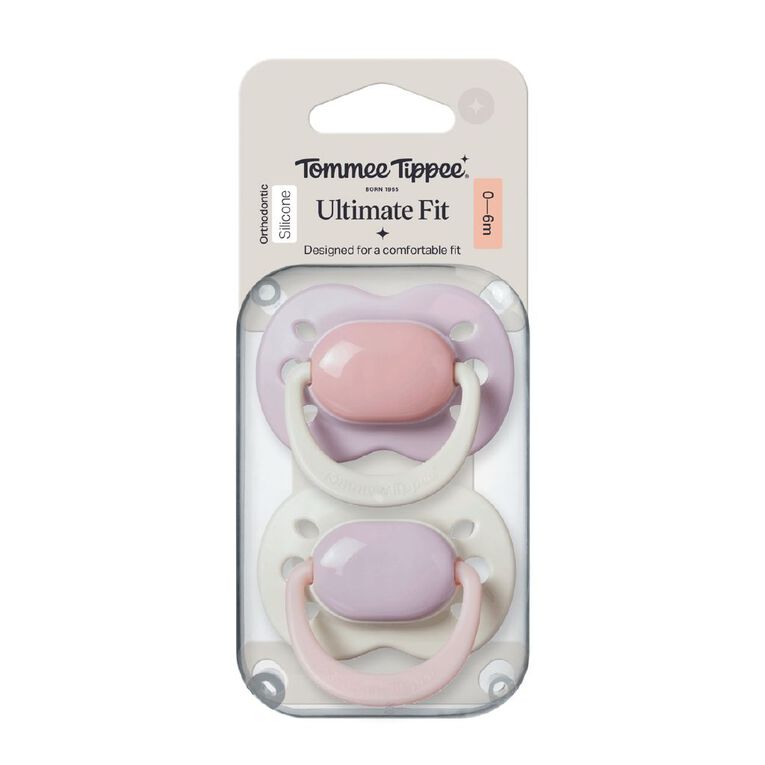 Tommee Tippee Ultimate Fit Soother Size 0-6 Months, , hi-res