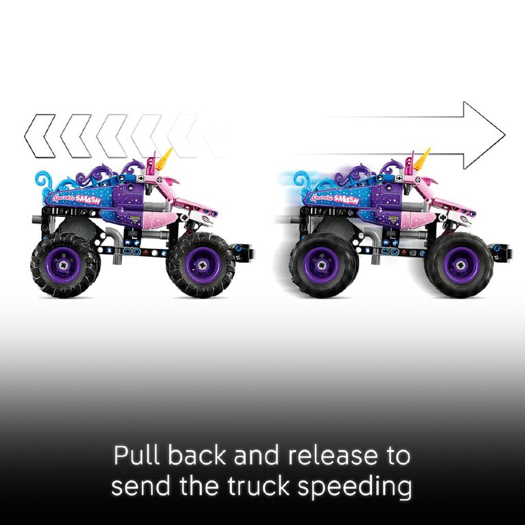 LEGO Technic Monster Jam Sparkle Smas Pull Back 42220, , hi-res