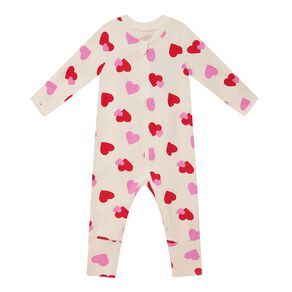 Young Original Babys' Zip-Thru Footless All-in-One