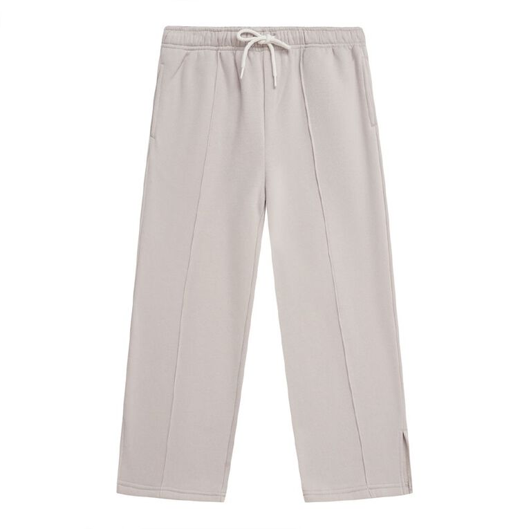 Young Original Pintuck Wide Leg Trackpants, Brown Light, hi-res
