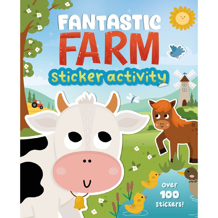 Amazing Sticker Activity: Fantastic Farm, , hi-res