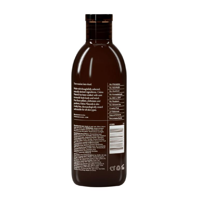Osana Shampoo Ultra Moisture Unwind Vanilla and Coconut 350ml, , hi-res