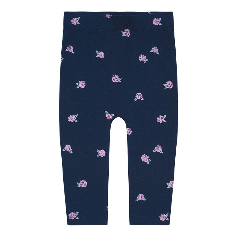 Young Original Babies' Print Leggings 3 Pack, Pink Light, hi-res