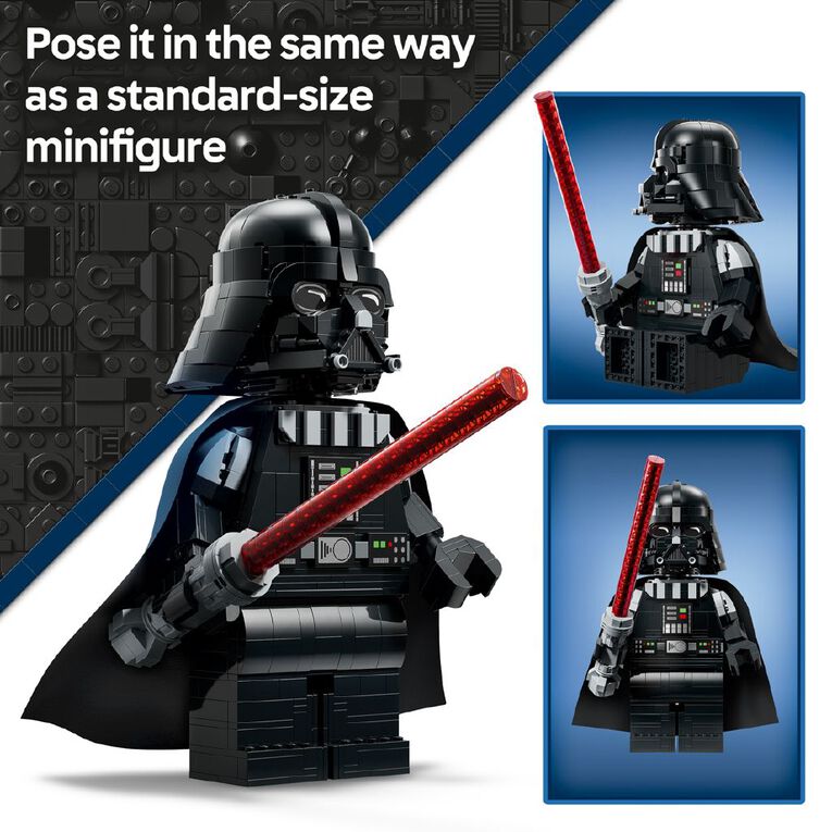 LEGO Star Wars Up-Scaled Darth Vader Minifigure 75461, , hi-res