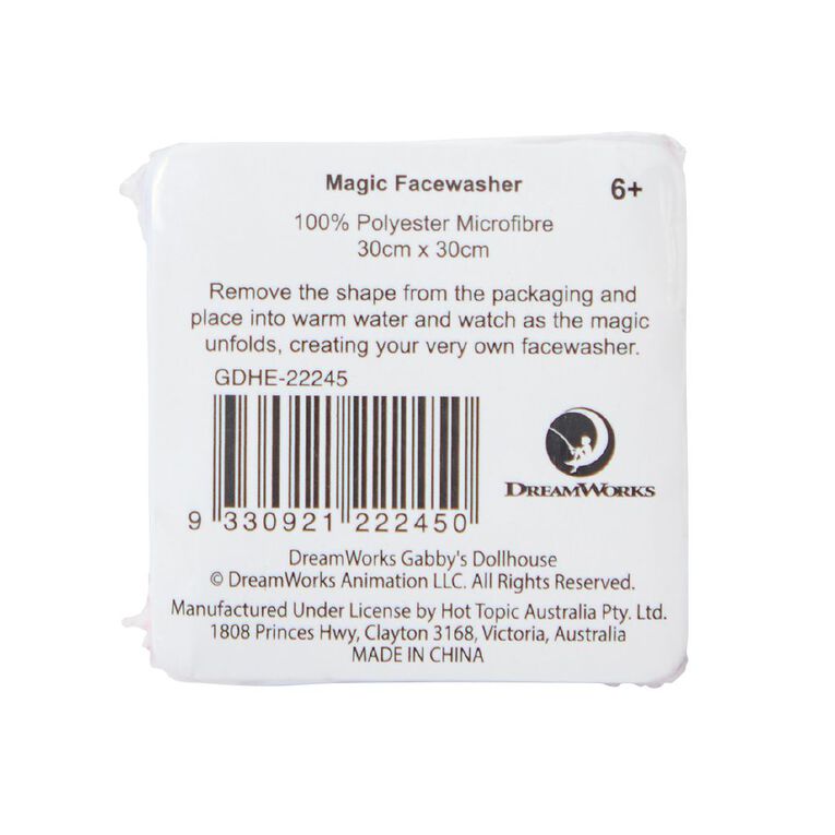 Gabby's Dollhouse Magic Facewasher, , hi-res
