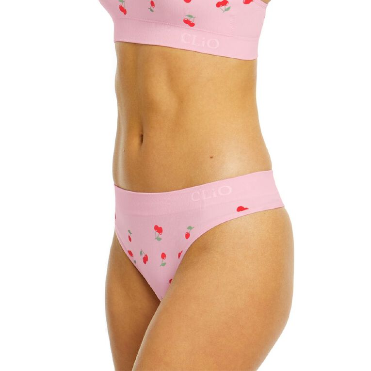 Clio Women's Seamfree G-String, Pink Light, hi-res
