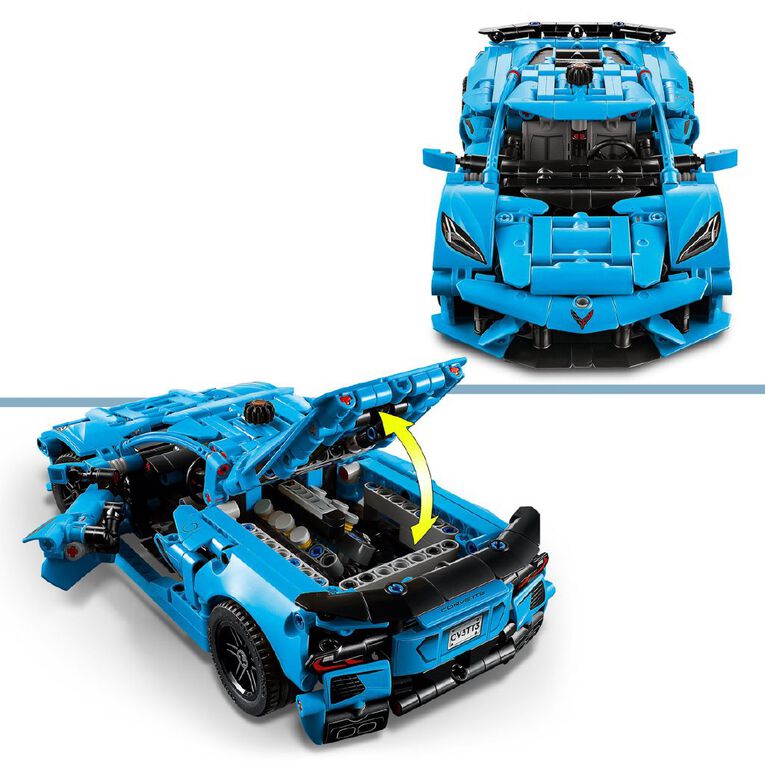 LEGO Technic Chevrolet Corvette Stingray Blue 42217, , hi-res