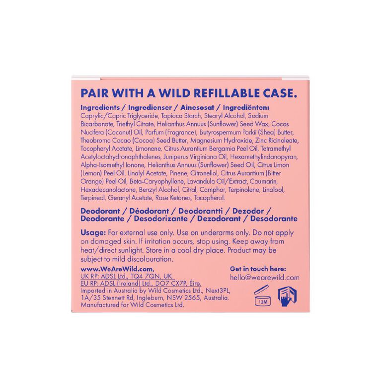 Wild Deo Stick Fresh Cotton Refill 40g, , hi-res