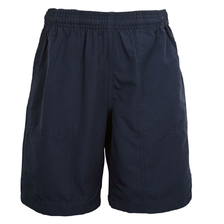 Schooltex Podium PE Shorts, Navy, hi-res