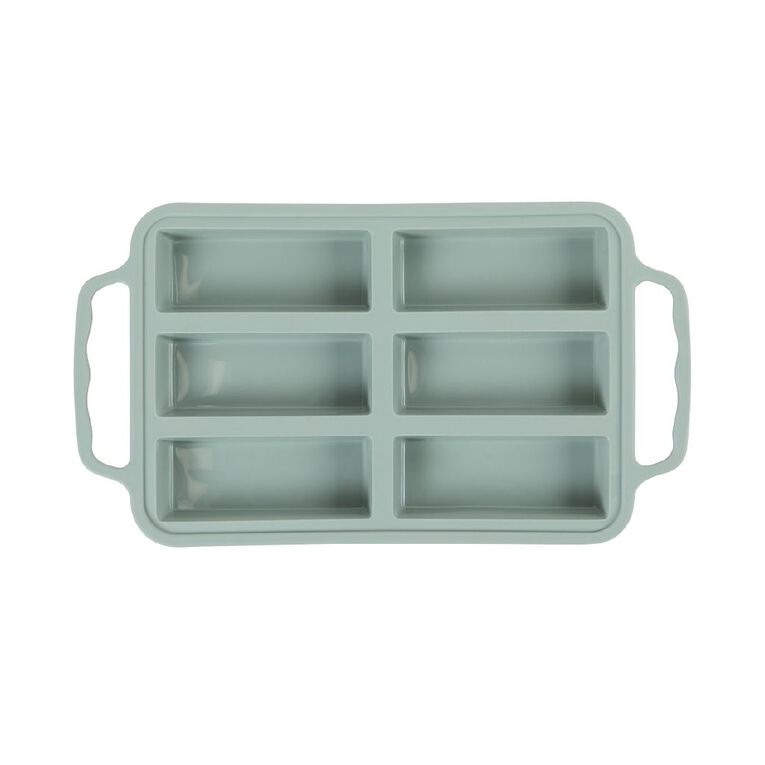 Living & Co Silicone Mini Loaf Pan Sage, , hi-res
