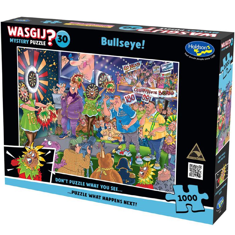 WASGIJ Wasgij Mystery 30 Bullseye 1000 Piece Puzzle, , hi-res